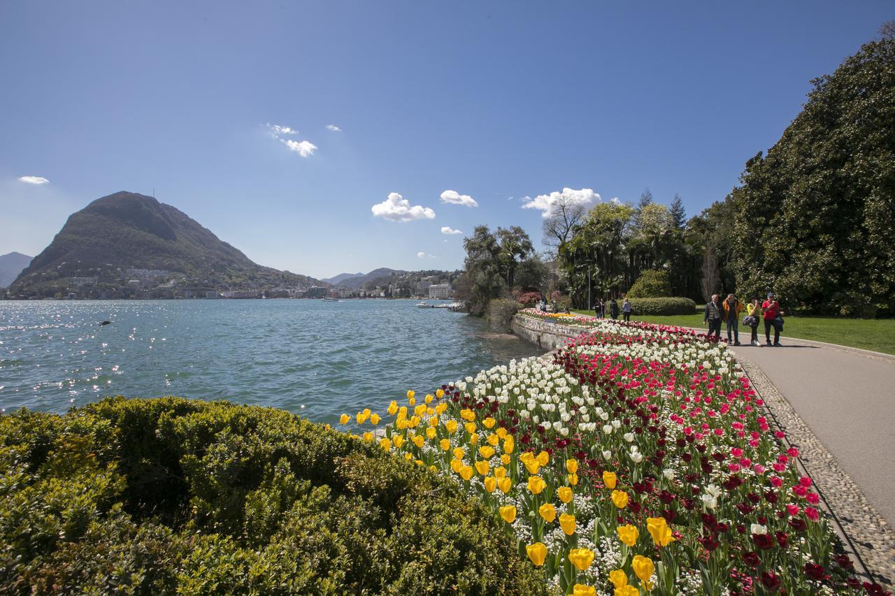 Ferienwohnung Prestige Du Lac 4 Lugano Exterior foto